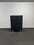 L-Shape Free Standing Partition-Charcoal-810mm wide x 1200mm high