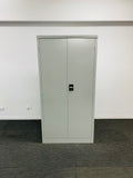 HI-Strength Steel Stationary Cabinet-Light Grey-1800mm H x 900mm W